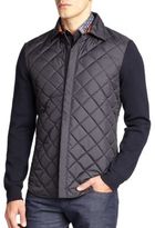Thumbnail for your product : Ferragamo Quilted Shirt Jacket