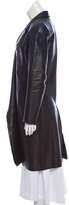 Thumbnail for your product : Jean Paul Gaultier Leather Knee-Length Jacket