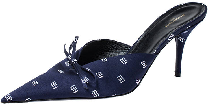 balenciaga bb knife mules