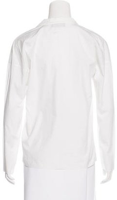 Piazza Sempione V-Neck Long Sleeve Top