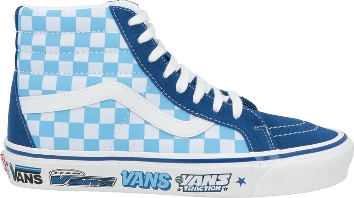 light blue hightop vans