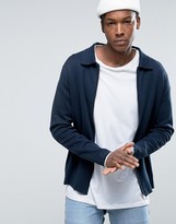 Thumbnail for your product : Selected Knitted Harrington Jacket