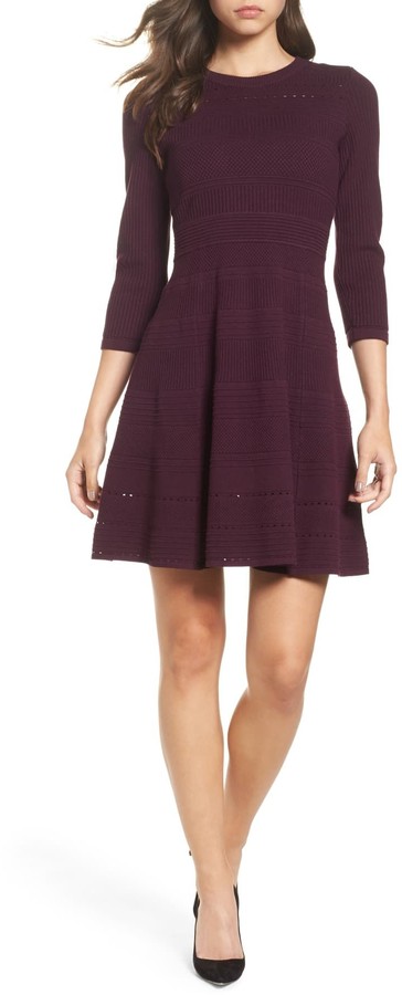 eliza j turtleneck sweater dress