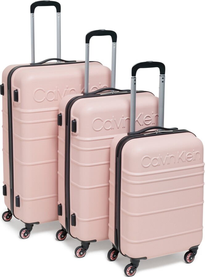 Calvin Klein Fillmore Hard Side Luggage Set, 3 Piece - ShopStyle