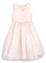 Thumbnail for your product : Us Angels Girls' Tulle Overlay Ballerina Flower Girl Dress - Big Kid