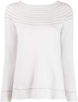Thumbnail for your product : D-Exterior D.Exterior metallic striped jumper