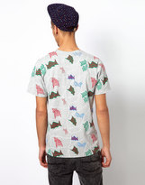 Thumbnail for your product : Kidda Christopher Shannon T-Shirt with Flag Print