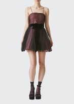Thumbnail for your product : Alice + Olivia Mabel Mini Dress w/ Belt