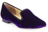 Thumbnail for your product : Cole Haan Sabrina Velvet Smoking Slippers