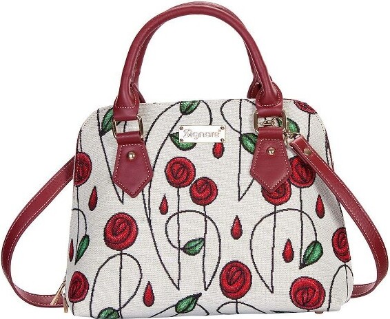 Signare USA SignareUSARennieMackintoshSimpleRoseConvertibleTopHandleHandbag