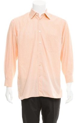 Ermenegildo Zegna Plaid Button-Up Shirt