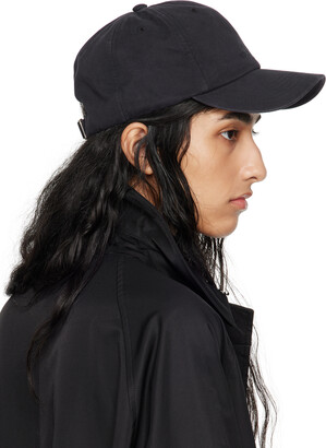 Studio Nicholson Navy Logo Cap - ShopStyle Hats