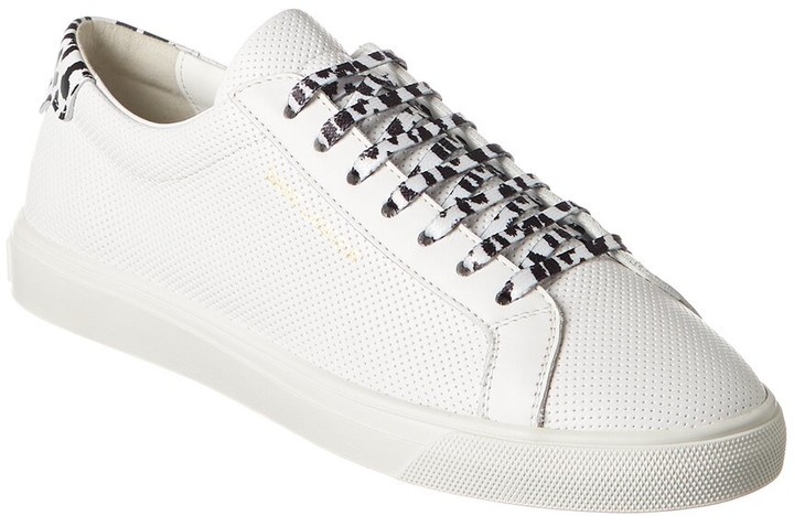 saint laurent andy sneaker camo