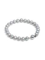 Thumbnail for your product : House of Fraser Jersey Pearl Silver medium pearl bracelet