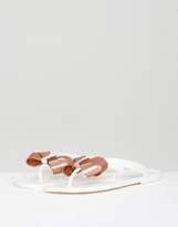 Thumbnail for your product : Ted Baker Suszie White Flip Flops