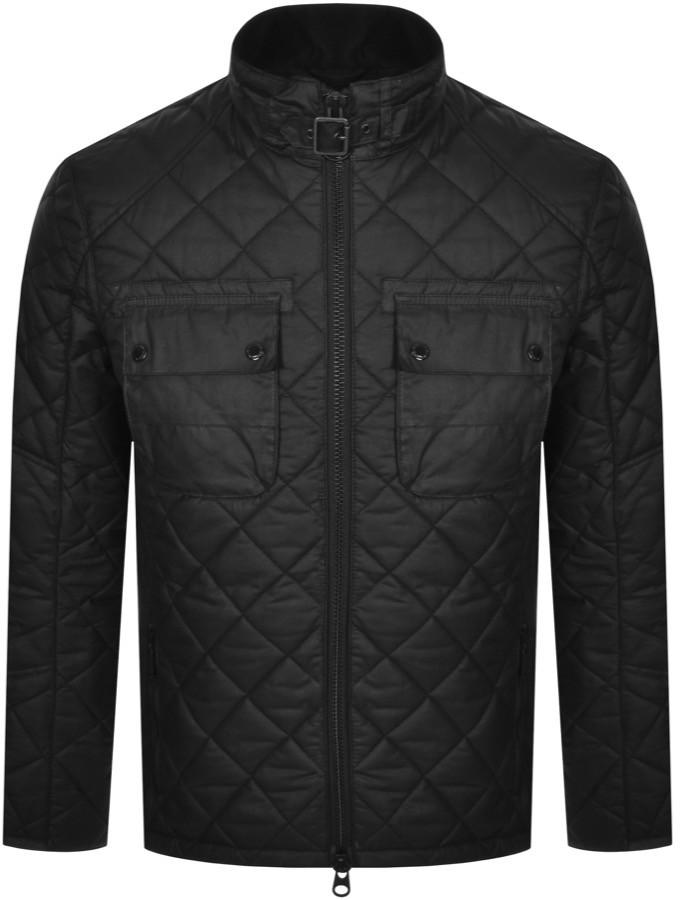 Barbour International Peel Wax Jacket Black ShopStyle Outerwear