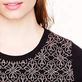 Thumbnail for your product : J.Crew Embroidered floral T-shirt