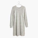 Thumbnail for your product : Madewell Button-Back Sweater-Dress in Donegal Grey