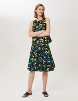 Thumbnail for your product : Marks and Spencer Pure Cotton Lemon Print A-Line Skirt