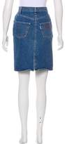 Thumbnail for your product : Valentino Jeans Vintage Denim Skirt