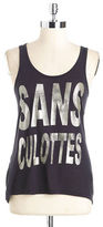 Thumbnail for your product : Buffalo David Bitton Distressed Graphic Hi-Lo Tank
