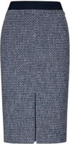 Pencil skirt with split and 