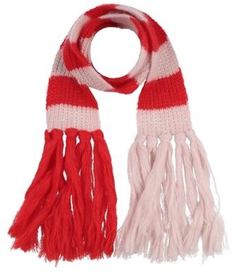 Forte Forte Wool Melange-effect Knit Scarf in Yellow Womens Scarves and mufflers Forte Forte Scarves and mufflers Pink 