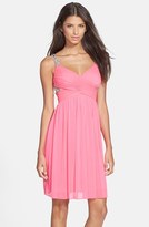Thumbnail for your product : Adrianna Papell Embellished Illusion Fit & Flare Dress