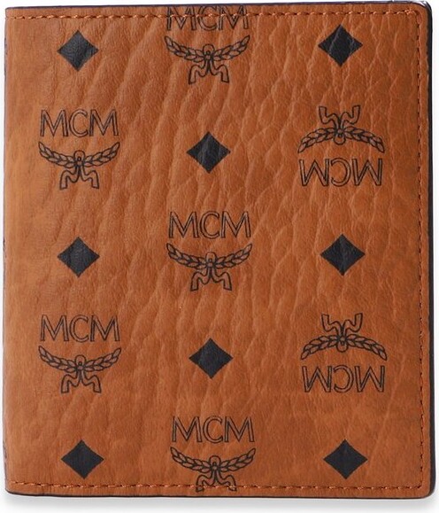 MCM Monogram Printed Mini Bi-Fold Wallet - ShopStyle
