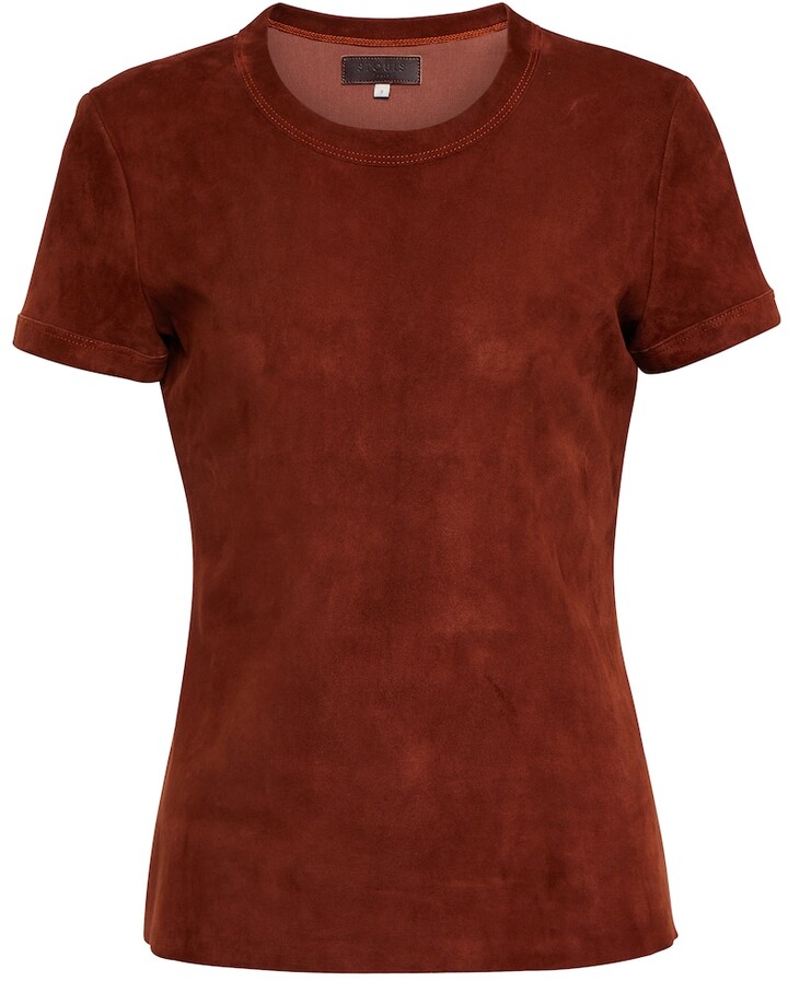 Womens Suede Shirt | Shop the world's largest collection of 