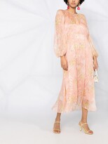 Thumbnail for your product : Forte Forte Printed Long-Sleeved Maxi Dress