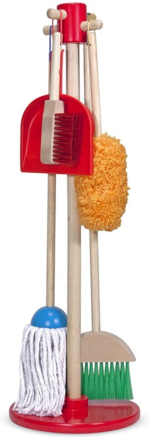 Melissa & Doug Dust! Sweep! Mop! (Frustration Free Packaging),Multicolor