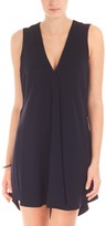 Thumbnail for your product : Derek Lam 10 Crosby V Neck Dress with Underpinning