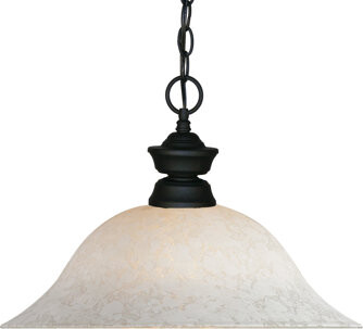 Fleur De Lis Living Biller 1-Light Single Cone Pendant