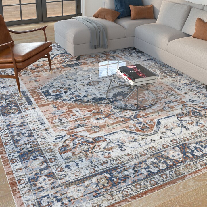 https://img.shopstyle-cdn.com/sim/5d/91/5d91069c4e98c2ca882520cfe92a3b95_best/igeman-rust-natural-blue-area-rug-4x6-low-pile-height-power-loomed-of-durable-and-easy-to-clean-100-polyester-4-x-6.jpg