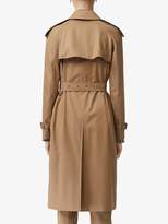 Thumbnail for your product : Burberry press-stud detail cotton trench coat