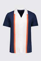 Thumbnail for your product : boohoo Colour Block Short Sleeve Revere Shirt