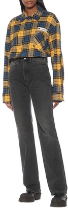 Frame Le Jane high-rise straight jeans