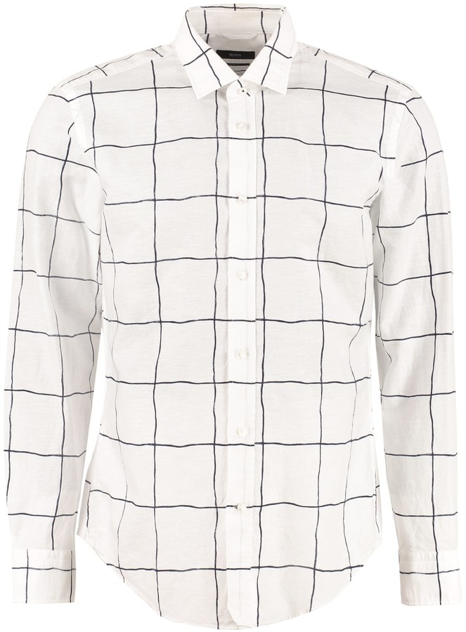 HUGO BOSS Check Men's Shirts | Shop the world's largest collection of  fashion | ShopStyle