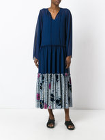 Thumbnail for your product : See by Chloe pleated skirt peasant dress
