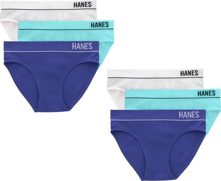 Hanes Womens Hi-Cut Panties Pack - ShopStyle