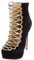 Thumbnail for your product : Charlotte Olympia Zena Platform Booties
