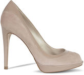 BECKY Nude Patent PU Leather Stiletto High Heel Concealed 