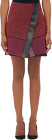 Thumbnail for your product : Proenza Schouler Colorblock Tweed Wrap-Panel Skirt