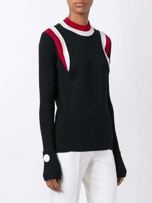 Marni contrast stripe jumper