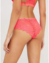 Thumbnail for your product : WE ARE HAH Str8 Laced high-rise stretch-lace briefs