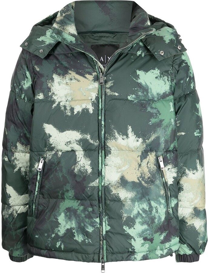 armani jacket green