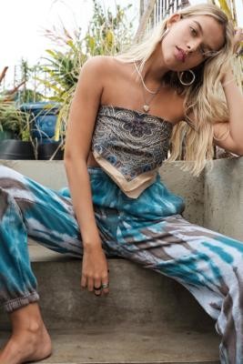 Iets Frans... iets frans. Swirl Tie-Dye Joggers - Grey XS at Urban Outfitters