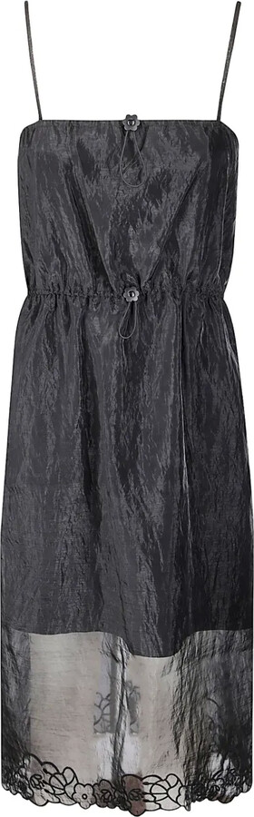 Cecilie Bahnsen Barr flower midi dress