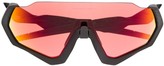 Thumbnail for your product : Oakley Flight Jacket brow-less sunglasses